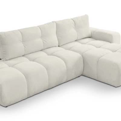 Schlafsofa mit Stauraum TRURO 1 - hellbeige 2, rechte Ecke