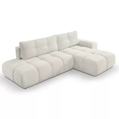 Schlafsofa mit Stauraum TRURO 1 - hellbeige 2, rechte Ecke