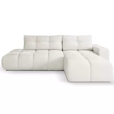 Schlafsofa mit Stauraum TRURO 1 - creme 1, rechte Ecke