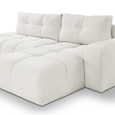 Schlafsofa mit Stauraum TRURO 1 - creme 1, rechte Ecke