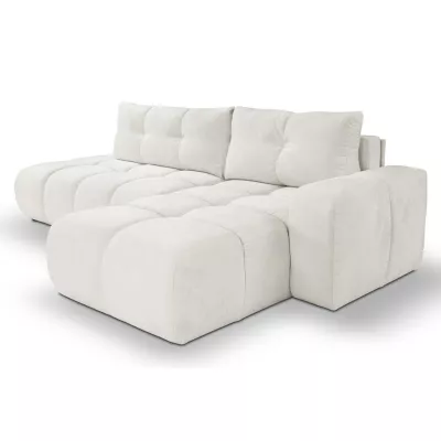 Schlafsofa mit Stauraum TRURO 1 - creme 1, rechte Ecke