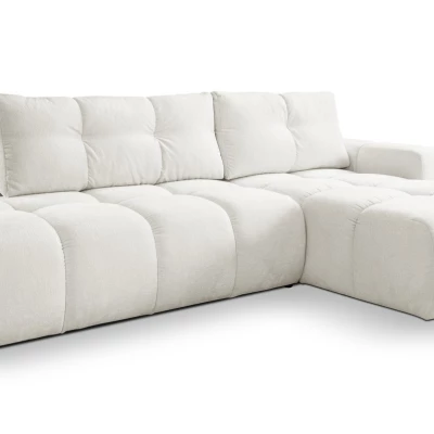 Schlafsofa mit Stauraum TRURO 1 - creme 1, rechte Ecke