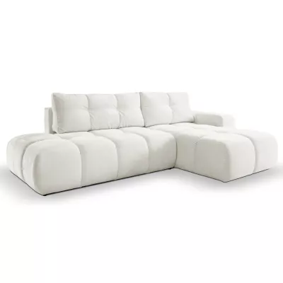 Schlafsofa mit Stauraum TRURO 1 - creme 1, rechte Ecke