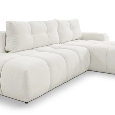 Schlafsofa mit Stauraum TRURO 1 - creme 1, rechte Ecke