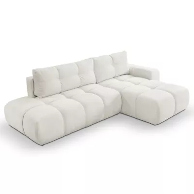 Schlafsofa mit Stauraum TRURO 1 - creme 1, rechte Ecke