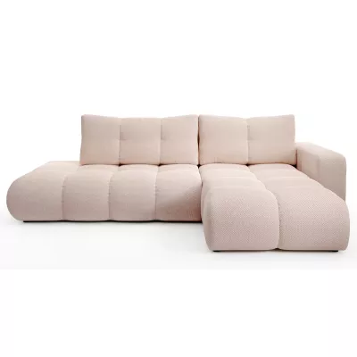 Schlafsofa mit Stauraum TRURO 1 – Aprikose, rechte Ecke