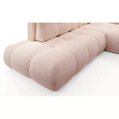 Schlafsofa mit Stauraum TRURO 1 – Aprikose, rechte Ecke