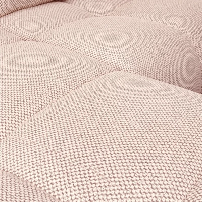 Schlafsofa mit Stauraum TRURO 1 – Aprikose, rechte Ecke