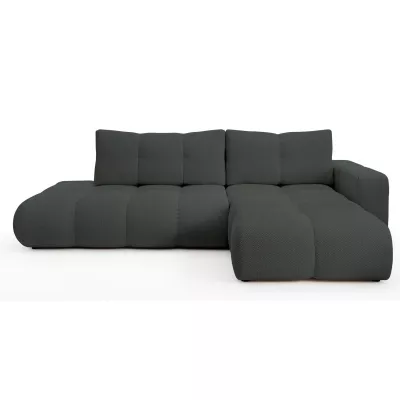 Schlafsofa mit Stauraum TRURO 1 – Graphit, rechte Ecke
