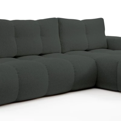 Schlafsofa mit Stauraum TRURO 1 – Graphit, rechte Ecke