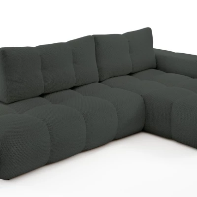 Schlafsofa mit Stauraum TRURO 1 – Graphit, rechte Ecke