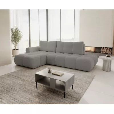 Schlafsofa mit Stauraum TRURO 1 - grau 2, linke Ecke
