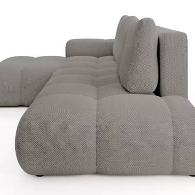 Schlafsofa mit Stauraum TRURO 1 - grau 2, linke Ecke
