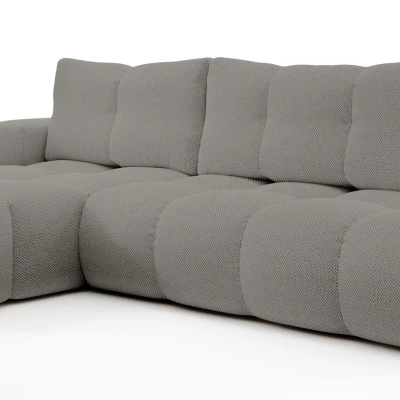 Schlafsofa mit Stauraum TRURO 1 - grau 2, linke Ecke