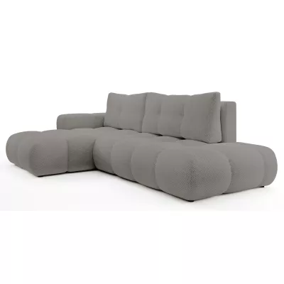 Schlafsofa mit Stauraum TRURO 1 - grau 2, linke Ecke