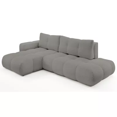 Schlafsofa mit Stauraum TRURO 1 - grau 2, linke Ecke