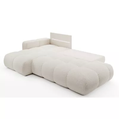 Schlafsofa mit Stauraum TRURO 1 – hellbeige 1, linke Ecke