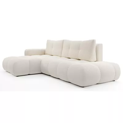 Schlafsofa mit Stauraum TRURO 1 – hellbeige 1, linke Ecke