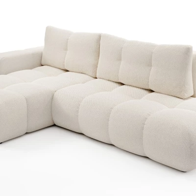 Schlafsofa mit Stauraum TRURO 1 – hellbeige 1, linke Ecke