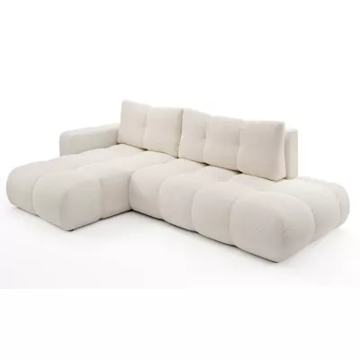 Schlafsofa mit Stauraum TRURO 1 – hellbeige 1, linke Ecke