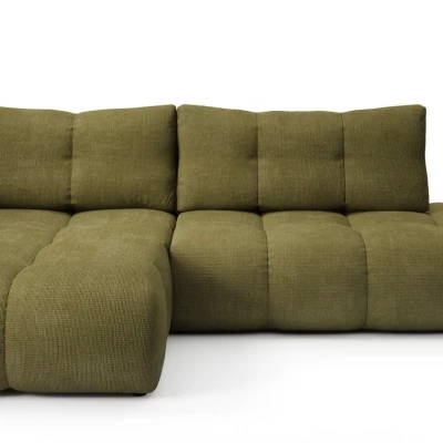 Schlafsofa mit Stauraum TRURO 1 - oliv, linke Ecke