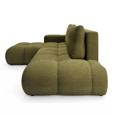 Schlafsofa mit Stauraum TRURO 1 - oliv, linke Ecke
