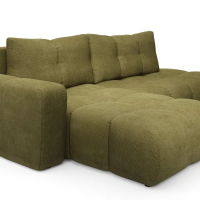 Schlafsofa mit Stauraum TRURO 1 - oliv, linke Ecke