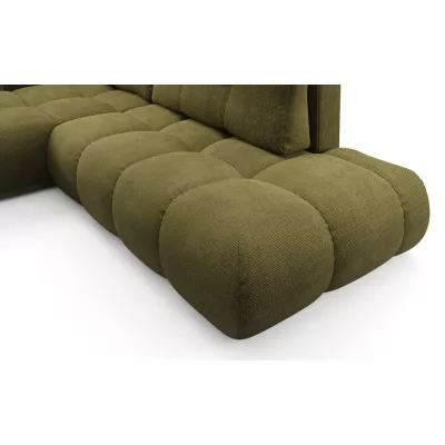 Schlafsofa mit Stauraum TRURO 1 - oliv, linke Ecke