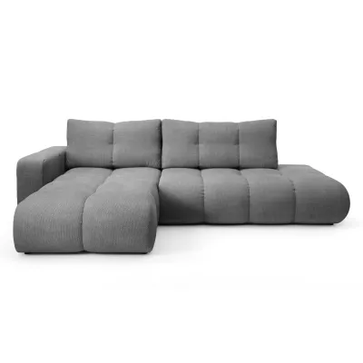 Schlafsofa mit Stauraum TRURO 1 - grau 1, linke Ecke