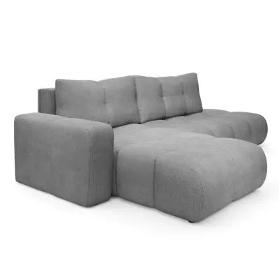 Schlafsofa mit Stauraum TRURO 1 - grau 1, linke Ecke