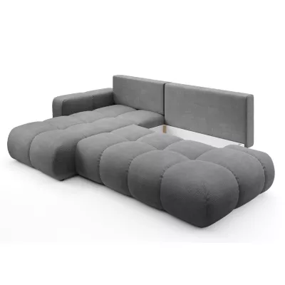 Schlafsofa mit Stauraum TRURO 1 - grau 1, linke Ecke