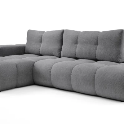Schlafsofa mit Stauraum TRURO 1 - grau 1, linke Ecke