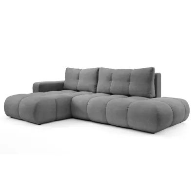Schlafsofa mit Stauraum TRURO 1 - grau 1, linke Ecke