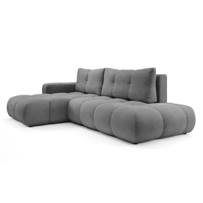 Schlafsofa mit Stauraum TRURO 1 - grau 1, linke Ecke
