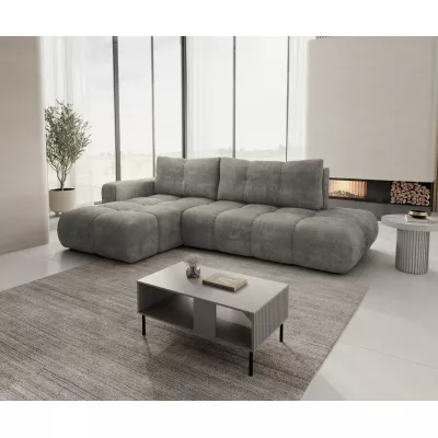Schlafsofa mit Stauraum TRURO 1 - grau 1, linke Ecke
