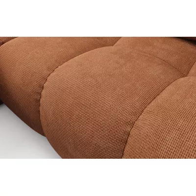 Schlafsofa mit Stauraum TRURO 1 - Ziegelstein, linke Ecke