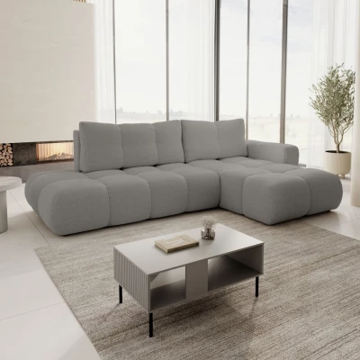Schlafsofa mit Stauraum TRURO 1 - grau 2, rechte Ecke