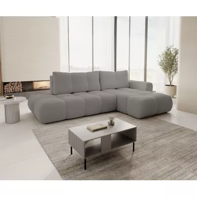 Schlafsofa mit Stauraum TRURO 1 - grau 2, rechte Ecke