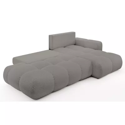 Schlafsofa mit Stauraum TRURO 1 - grau 2, rechte Ecke