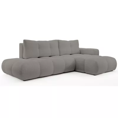 Schlafsofa mit Stauraum TRURO 1 - grau 2, rechte Ecke
