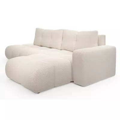 Schlafsofa mit Stauraum TRURO 1 – hellbeige 1, rechte Ecke