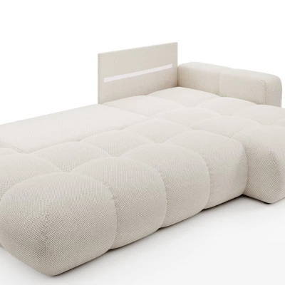 Schlafsofa mit Stauraum TRURO 1 – hellbeige 1, rechte Ecke