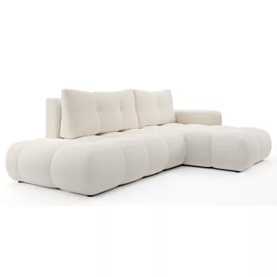 Schlafsofa mit Stauraum TRURO 1 – hellbeige 1, rechte Ecke