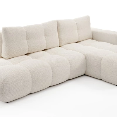 Schlafsofa mit Stauraum TRURO 1 – hellbeige 1, rechte Ecke