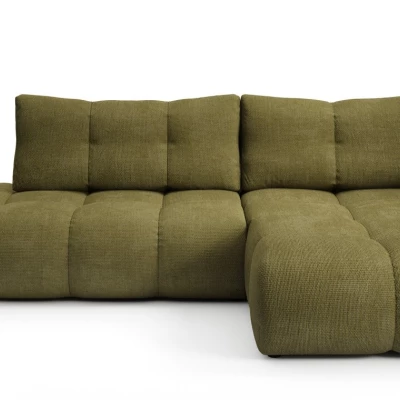Schlafsofa mit Stauraum TRURO 1 - oliv, rechte Ecke