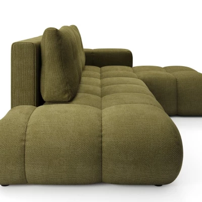 Schlafsofa mit Stauraum TRURO 1 - oliv, rechte Ecke