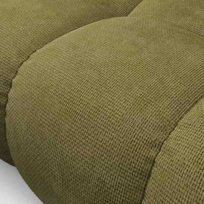 Schlafsofa mit Stauraum TRURO 1 - oliv, rechte Ecke