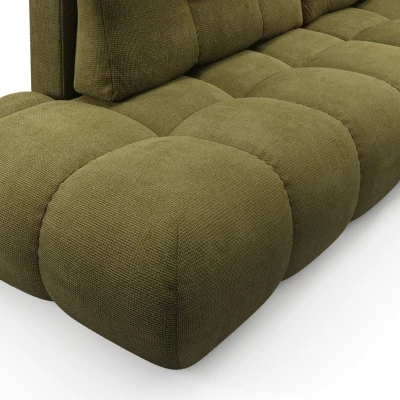 Schlafsofa mit Stauraum TRURO 1 - oliv, rechte Ecke