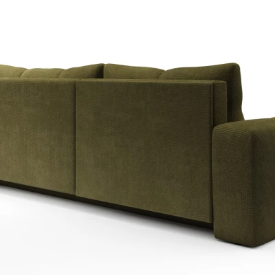 Schlafsofa mit Stauraum TRURO 1 - oliv, rechte Ecke