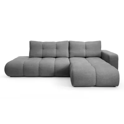 Schlafsofa mit Stauraum TRURO 1 - grau 1, rechte Ecke